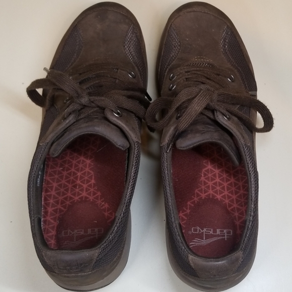 Dansko Vibram waterproof nubuck shoes Women's 40 - Picture 6 of 8